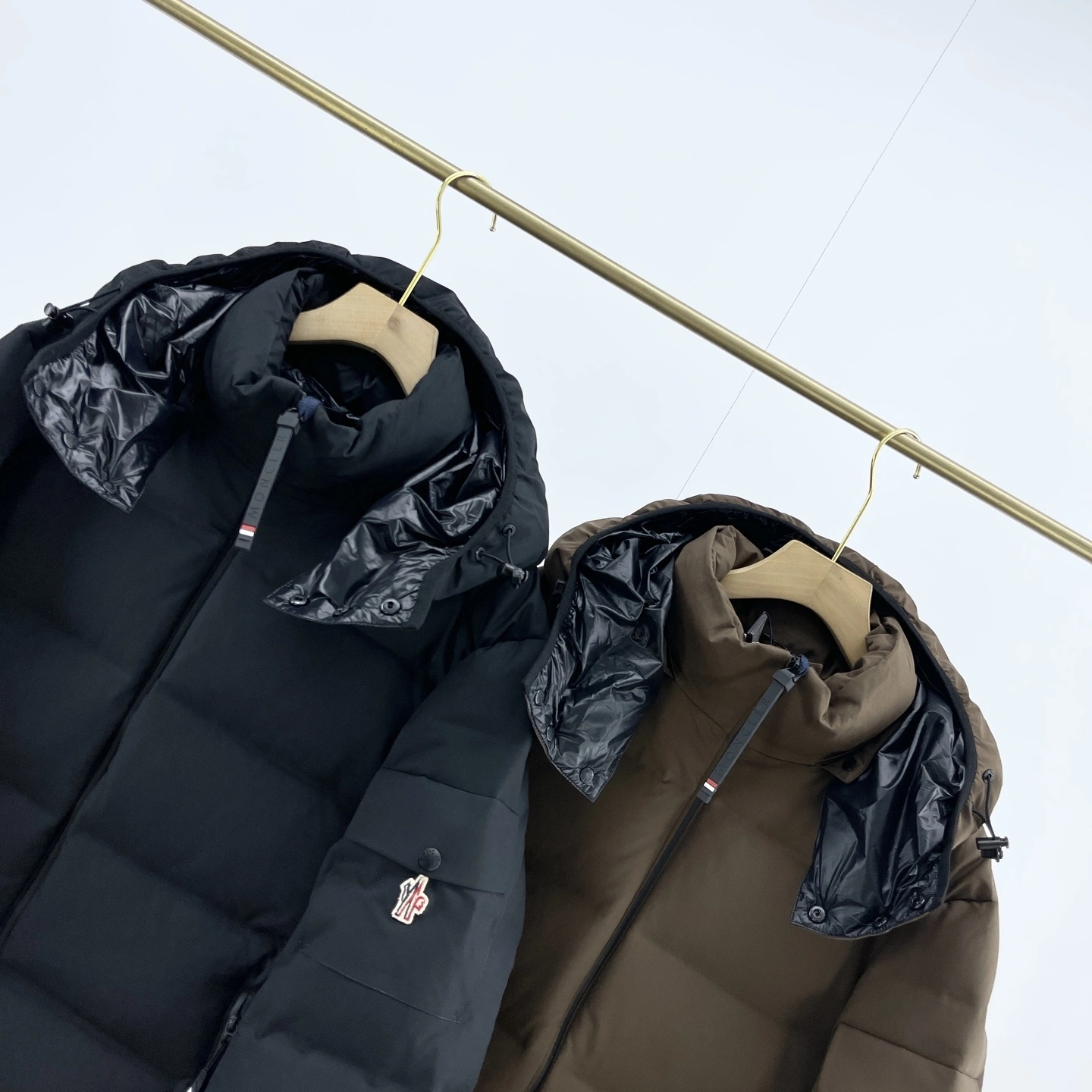 wg.luxury- 7o9385r Down jacket 90 white duck down 2colour item:E-F524J3012-2